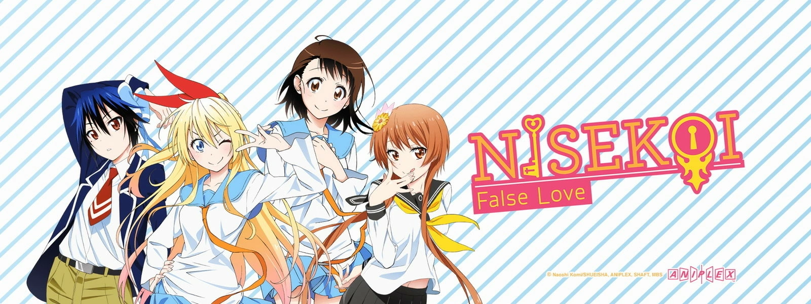 Притворная любовь / Nisekoi смотреть аниме онлайн • AnimeLIB